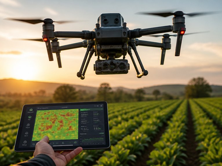 drones enhance agricultural monitoring