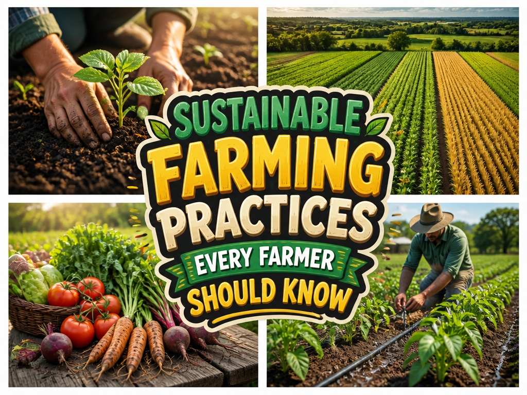 eco friendly agriculture techniques essential