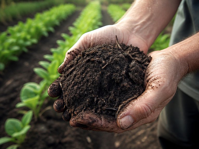 healthy soil equals productivity